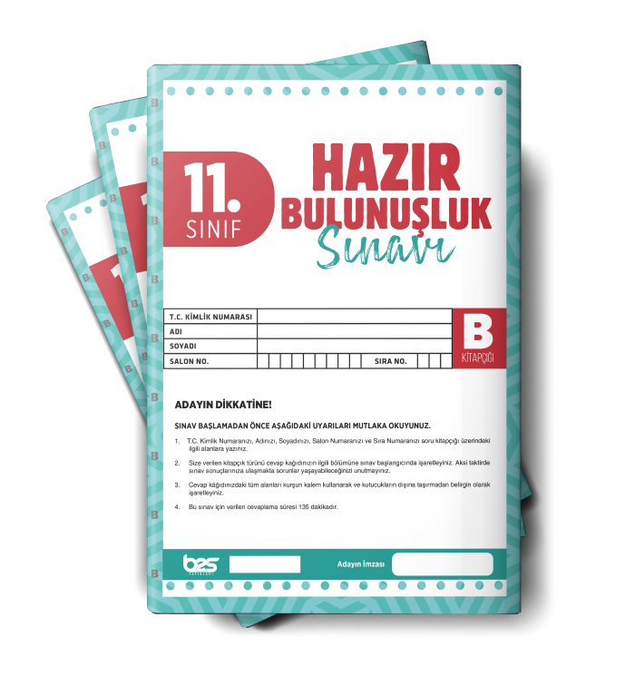 BES 11.SINIF HAZIR BULUNUŞLUK SINAVI B - 2026-27