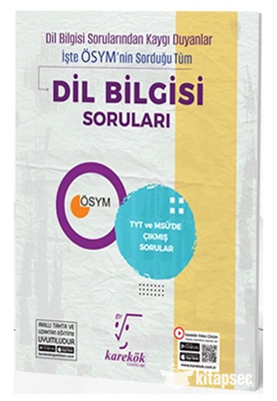TYT VE MSÜ YENİ NESİL DİL BİLGİSİ SORULARI -2024