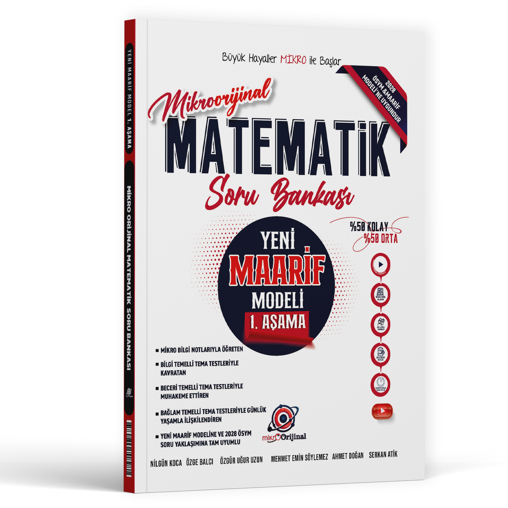 MİKRO ORİJİNAL TYT MAARİF S.B. MATEMATİK 1 - 2026