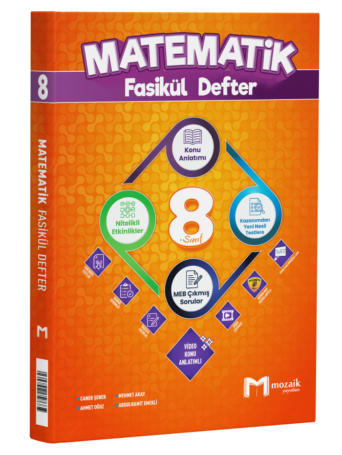 8.SINIF MOZAİK FASİKÜL DEFTER MATEMATİK - 26-27