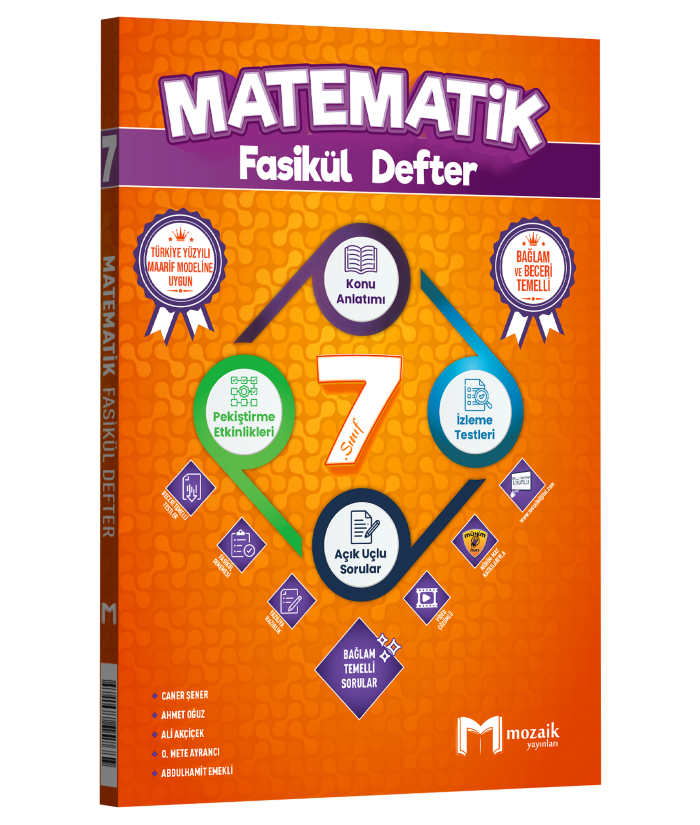 MOZAİK 7.SINIF FASİKÜL DEFTER MATEMATİK - 26-27