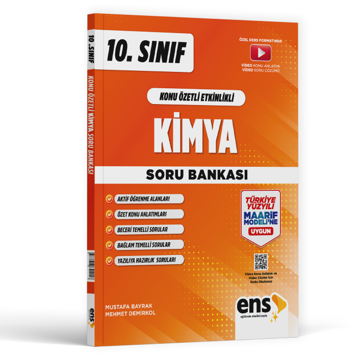 ENS 10.SINIF MAARİF KÖS KİMYA - 2026-27