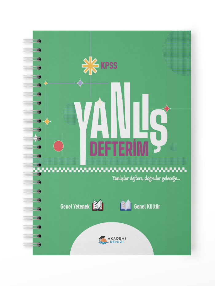 AKADEMİ DENİZİ  KPSS YANLIŞ DEFTERİM - 2026-27