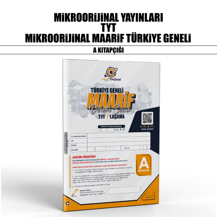 MİKROORİJİNAL MAARİF1 TÜRKİYE GENELİ A- 26-27