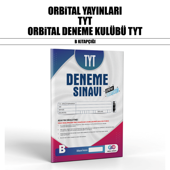 ORBİTAL TYT DENEME KULÜBÜ SNV B - 26-27