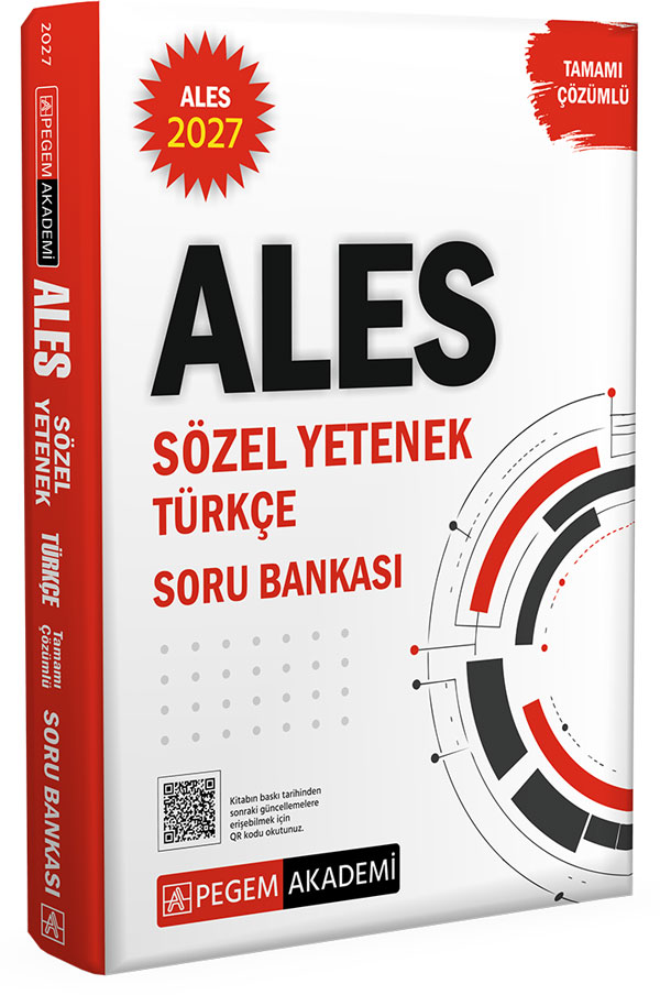 PEGEM-ALES SÖZEL YETENEK TÜRKÇE -SB- 2027