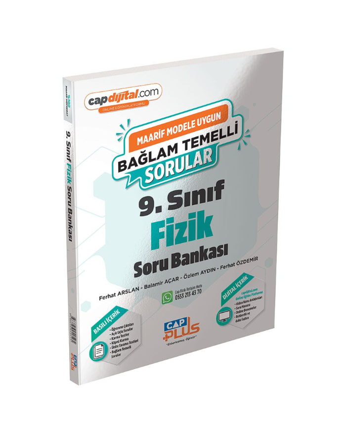 ÇAP 09.SINIF PLUS MAARİF S.B. FİZİK - 2026-27