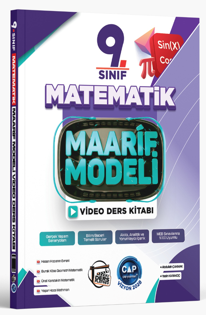 ÇAP 09.SINIF MAARİF VDK MATEMATİK - 2026-27
