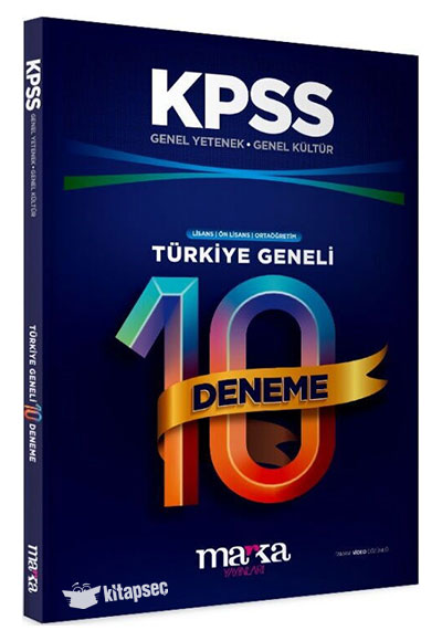 KPSS GY GK TÜRKİYE GENELİ 10 DENEME -2026