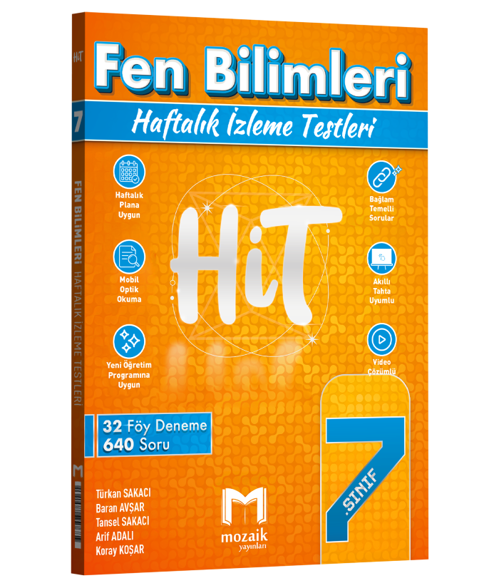 MOZAİK 7.SINIF HİT 32 LI DENEME FEN BİLİML - 26-27