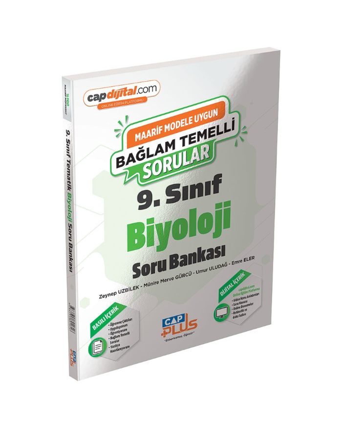 ÇAP 09.SINIF PLUS MAARİF S.B. BİYOLOJİ - 2026-27