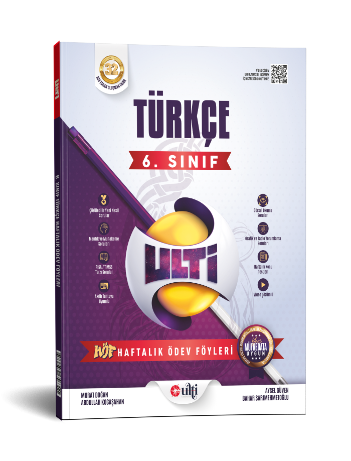 ULTİ 06.SINIF HF.ÖDEV FÖY (HÖF) TÜRKÇE - 25-26