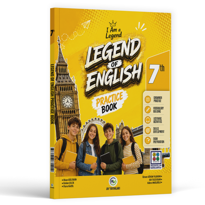 AV 7.SINIF LEGEND OF ENGLİSH PRATİCE BOOK - 26-27