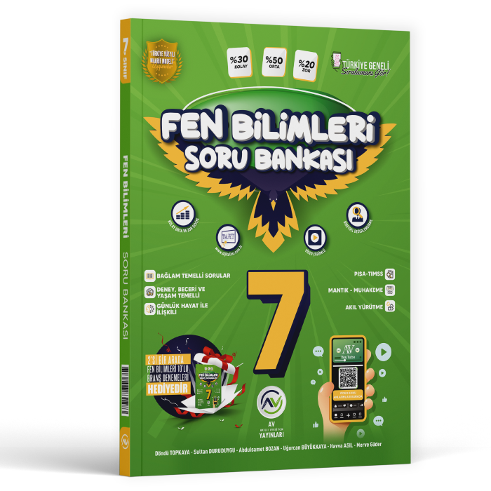 AV 7.SINIF S.B. BRANŞ DNM HEDİYE FEN BİLM. - 26-27