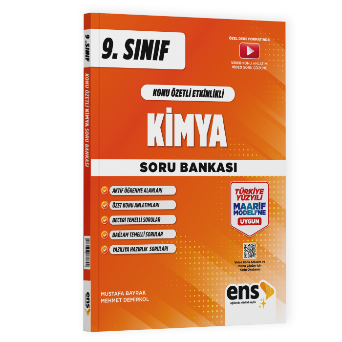 ENS 09.SINIF ETKİNLİKLİ KÖS KİMYA - 2026-27