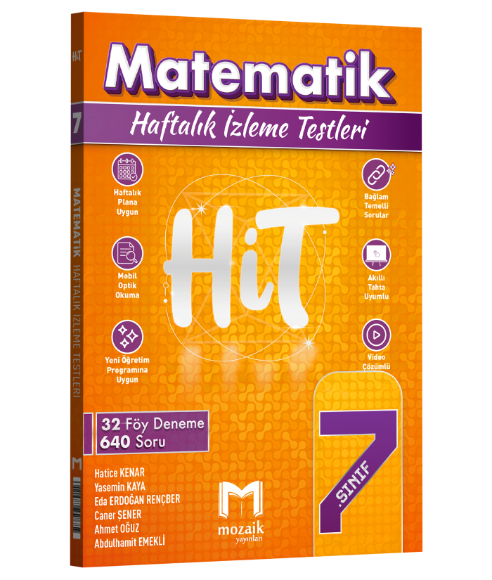 MOZAİK 7.SINIF HİT 32 LI DENEME MATEMATİK - 26-27