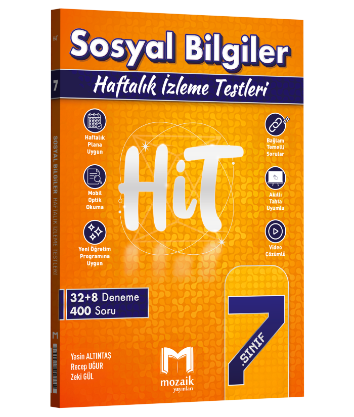 MOZAİK 7.SINIF HİT 40 LI DENEME SOSYAL BİLG- 26-27