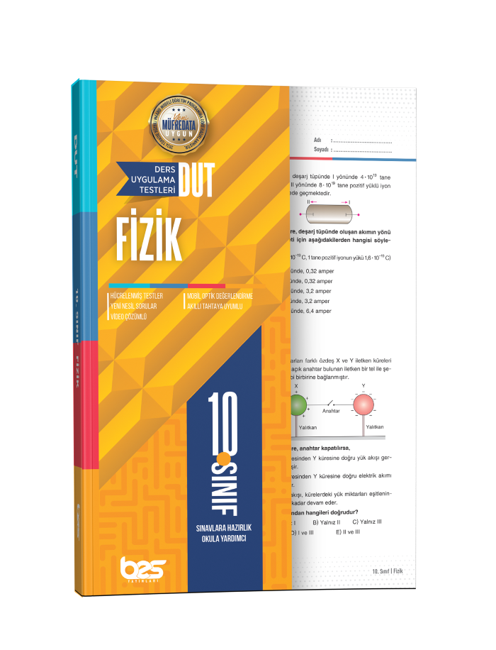 BES DUT 10.SINIF UYGULAMA TESTİ FİZİK - 2026-27