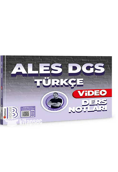 B.HOCAM ALES DGS DERS NOTLARI TÜRKÇE - 2026