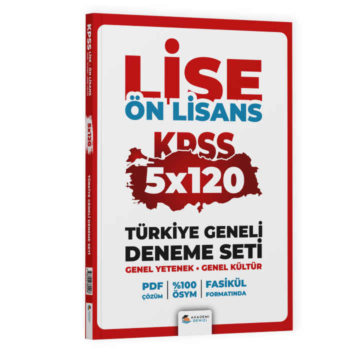 KPSS DENEME SETİ TG5Lİ LİSE-ÖNL - 25-26