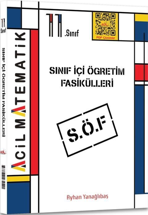 ACİL 11.SINIF SET SÖF 3 FASİKÜL MATEMATİK - 2026
