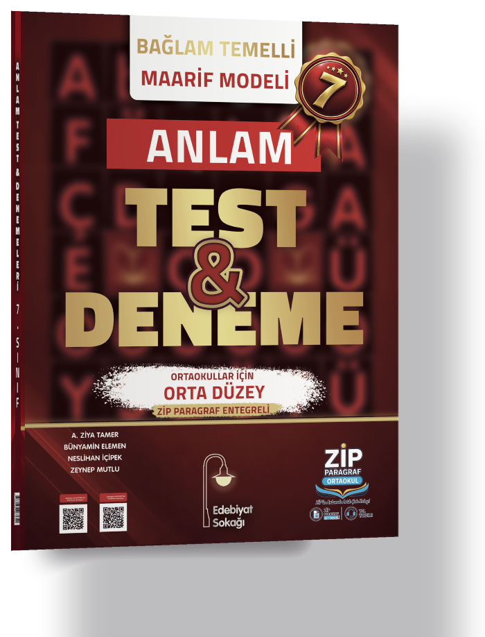 E.SOKAĞI 7.SINIF MAARİF TEST DENEME ANLAM - 26-27