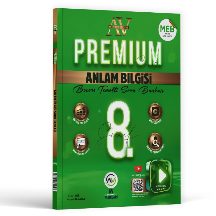 AV 8.SINIF PREMİUM S.B. ANLAM BİLGİSİ - 26-27