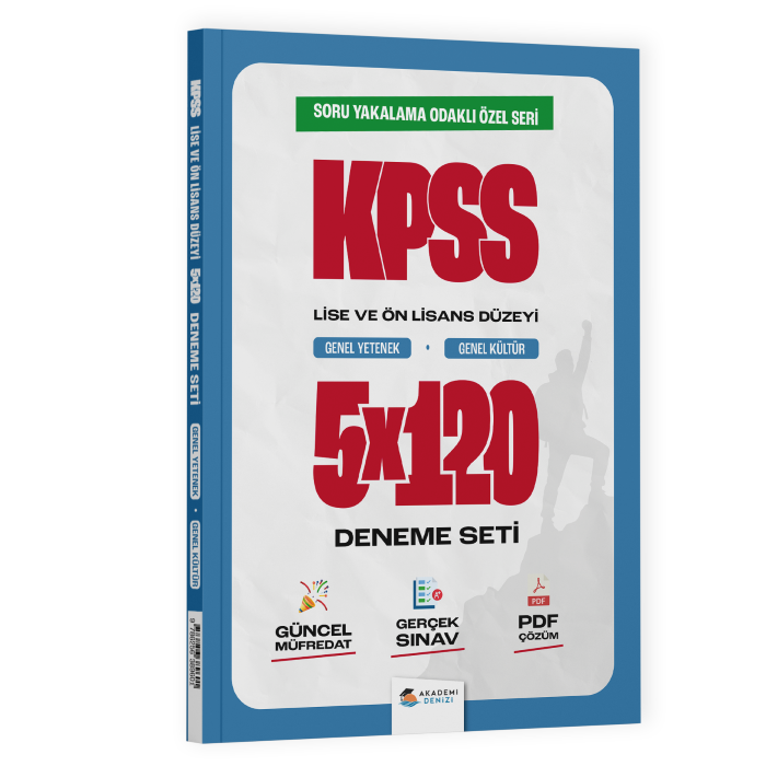 KPSS LİSE ÖNL.GK/GY5Lİ DNM SETİ - 25-26