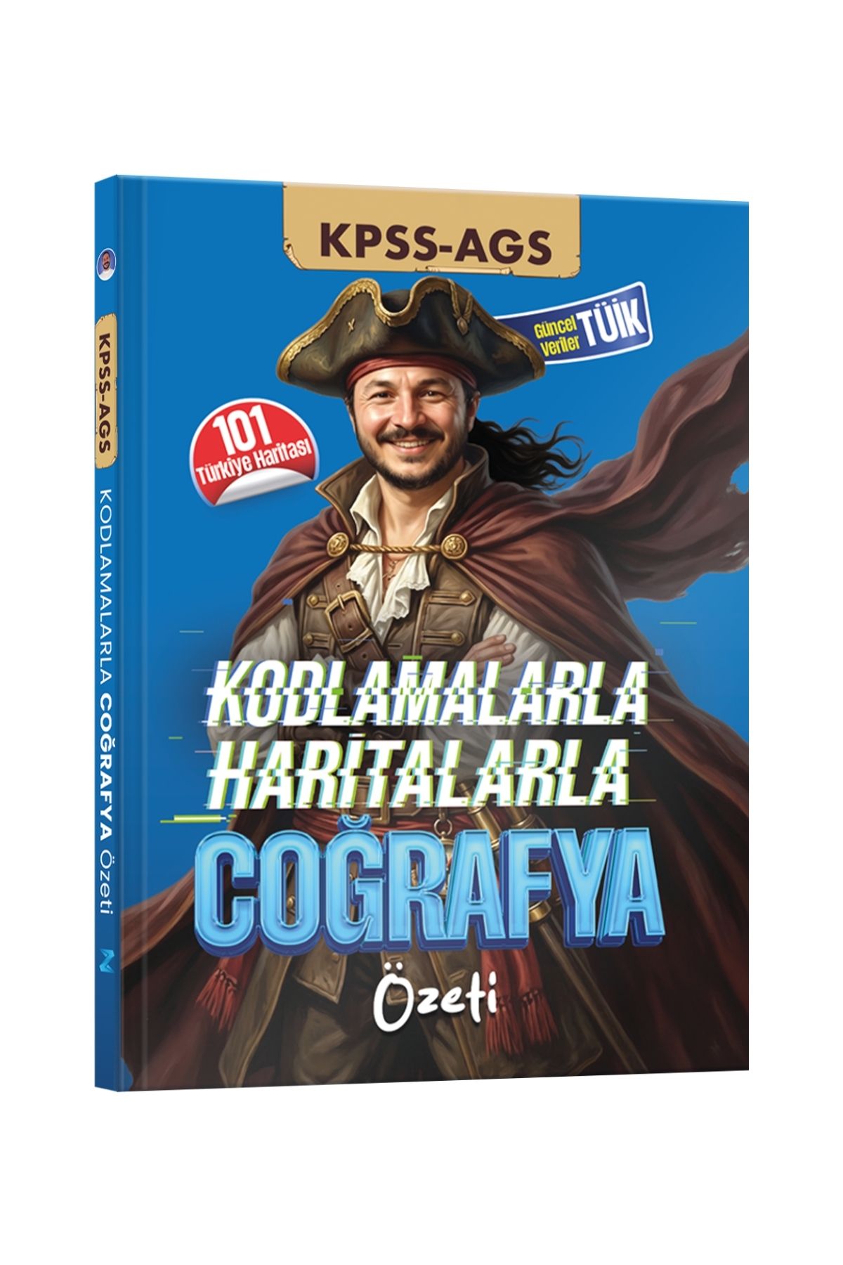 ZEDUVA-KPSS AGS KODLAMALARLA HARİTA COĞ.ÖZETİ CEP