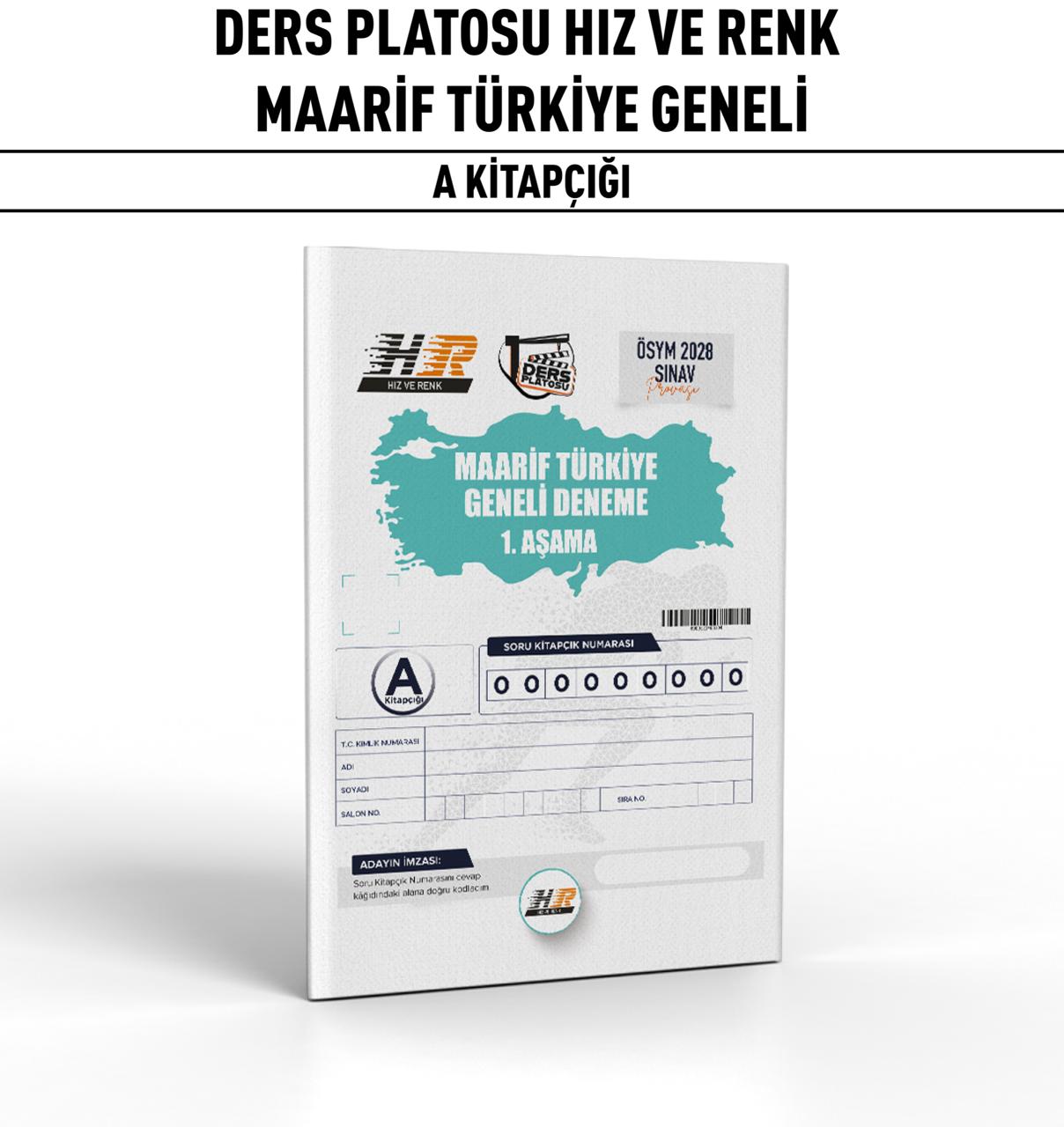 D.PLATOSU HIZ RENK MAARİF1 TÜRKİYE GNL A - 26-27