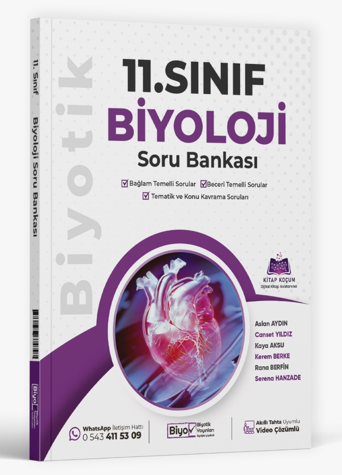 BİYOTİK 11.SINIF SORU BANKASI BİYOLOJİ - 2026-27