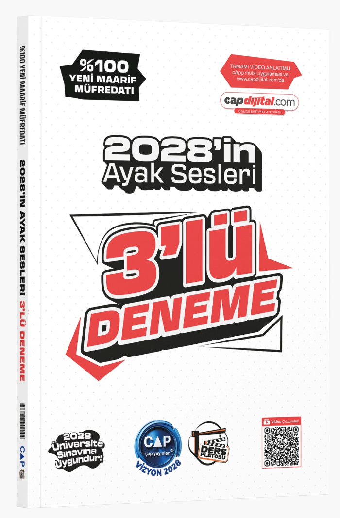 DP ÇAP MAARİF 2028 AYAK SESLERİ 3LÜ DENEME - 26-27