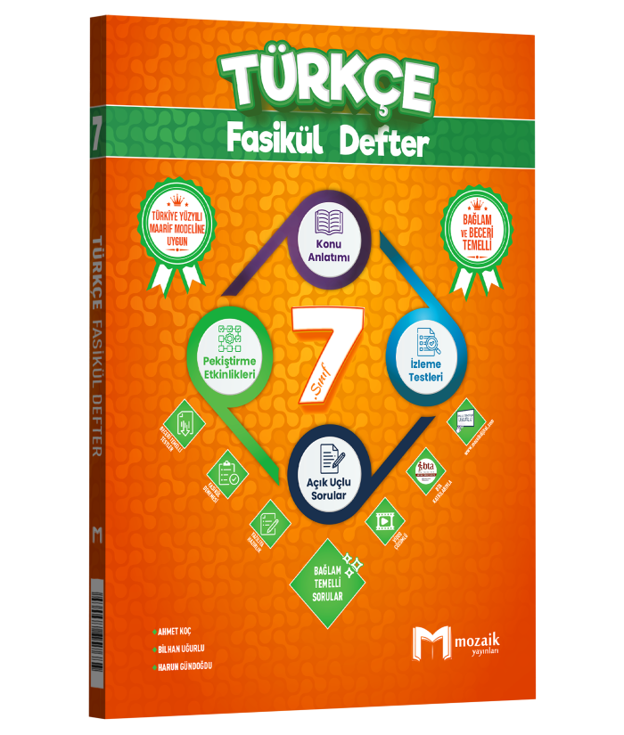 MOZAİK 7.SINIF FASİKÜL DEFTER TÜRKÇE - 26-27