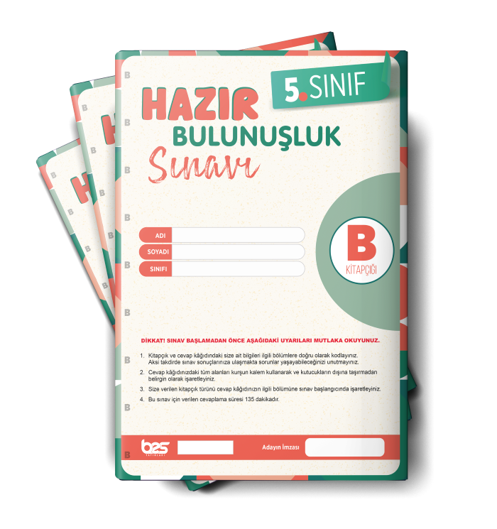 BES 05.SINIF HAZIR BULUNUŞLUK SINAVI B - 2026-27