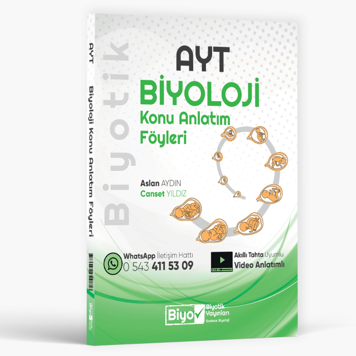 BİYOTİK YKS AYT KONU ANLATIMLI BİYOLOJİ - 2025-26