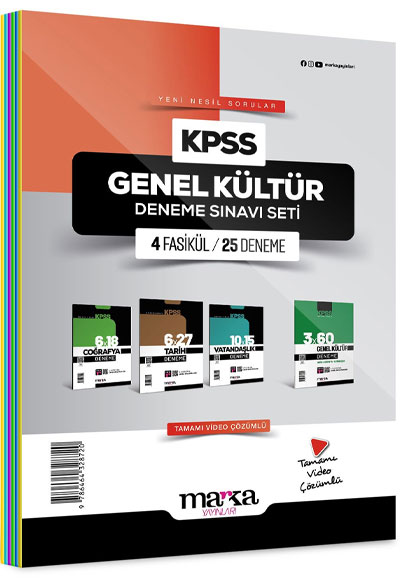 KPSS GK Deneme Sınavı Seti 4 Fasikül 25 Den.-2026