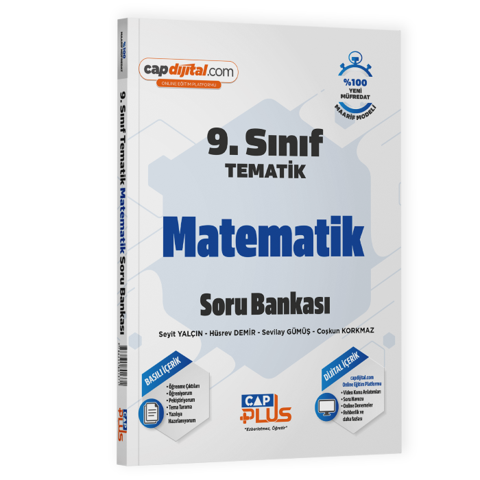 ÇAP 09.SINIF PLUS MAARİF S.B. MATEMATİK - 2026-27