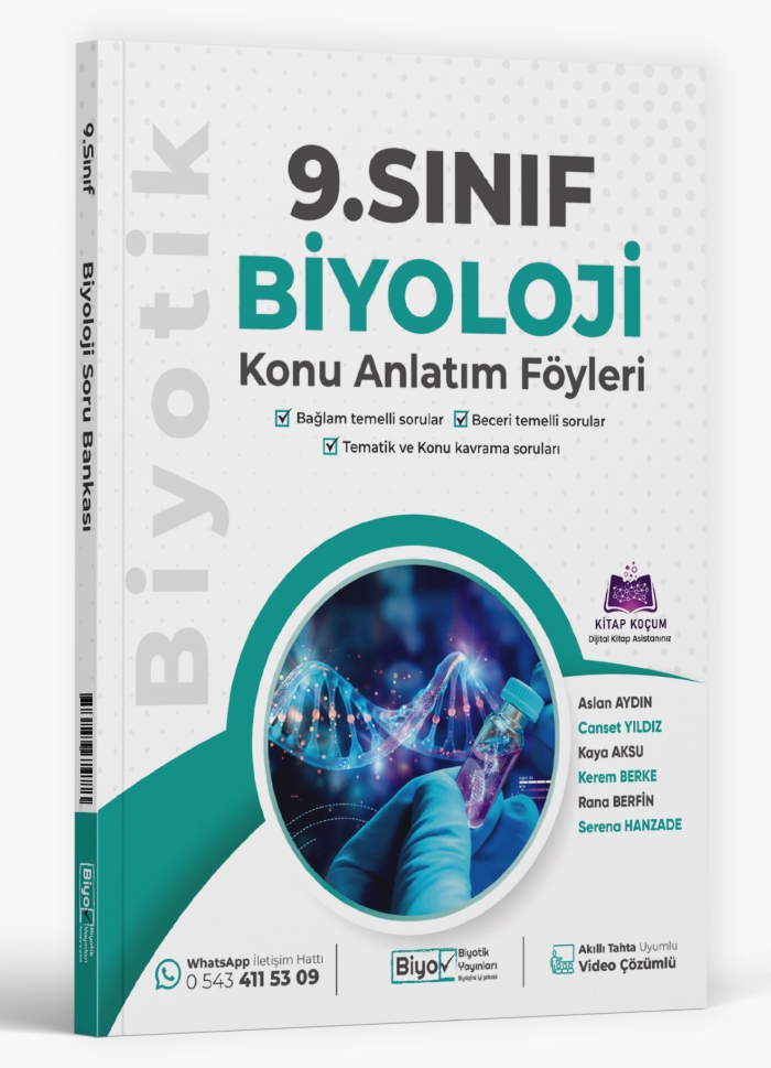 BİYOTİK 09.SINIF KONU ANLATIM BİYOLOJİ - 2026-27