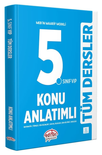 5. SINIF VIP TÜM DERSLER KONU ANLATIMLI-2026-27
