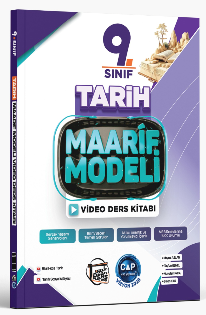 ÇAP 09.SINIF MAARİF VDK TARİH - 2026-27