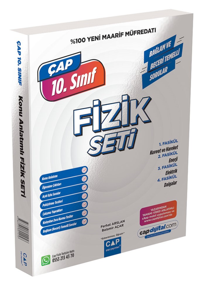 ÇAP 10.SINIF MAARİF SET FİZİK - 2026-27