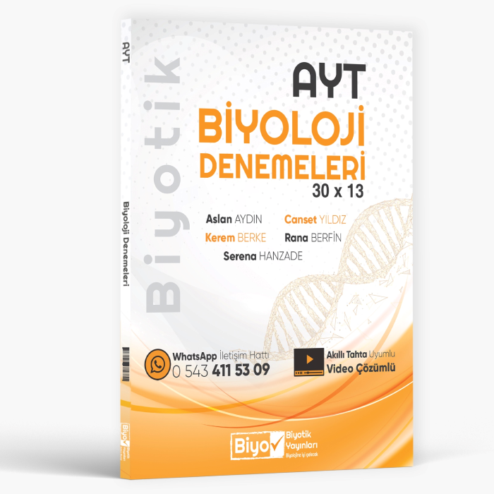 BİYOTİK YKS AYT DENEME (30*13) BİYOLOJİ - 2026-27