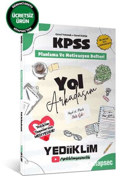 Y.İKLİM HEDİYE KPSS YOL ARKADAŞIM ** HEDİYE**
