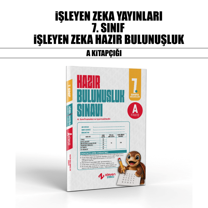 İŞLEYEN 07.SINIF HAZIR BULUNUŞLUK SINAVI A - 26-27