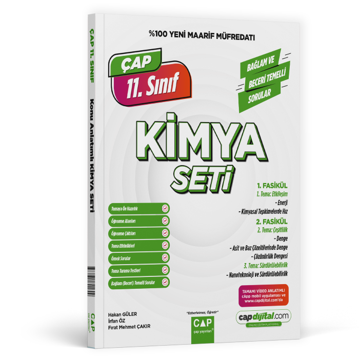 ÇAP 11.SINIF MAARİF SET KİMYA - 2026-27
