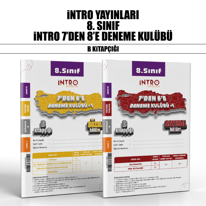 İNTRO 07.SINIF DAN 8 E GEÇENLERE DNM SAY/SÖZ B -26
