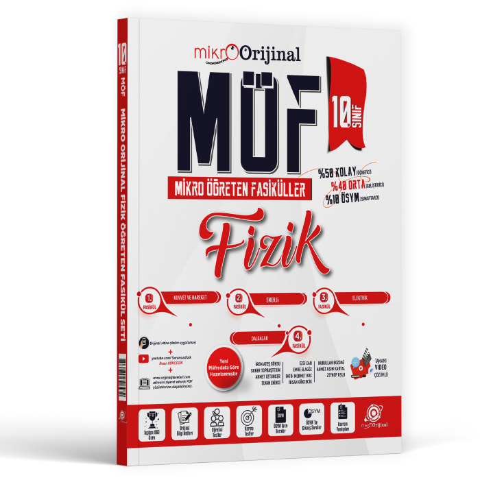 MİKROORİJİNAL 10.SINIF MÖF SET FİZİK - 26-27