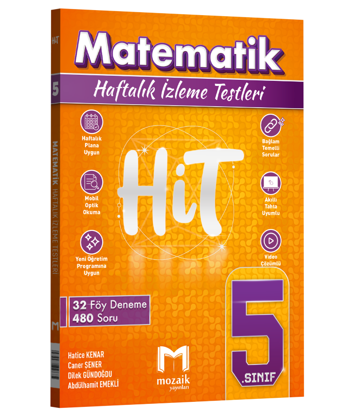 MOZAİK 5.SINIF HİT 32 LI DENEME MATEMATİK - 26-27