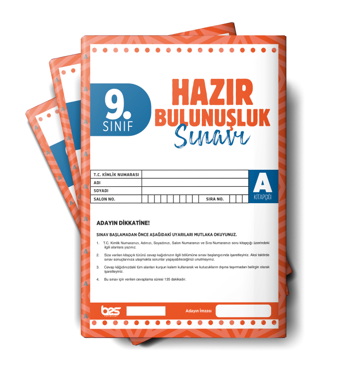 BES 09.SINIF HAZIR BULUNUŞLUK SINAVI A - 2026-27
