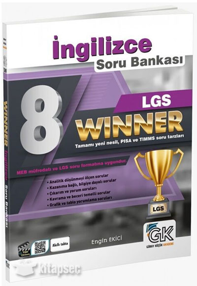 8.SINIF WINNER İNGİLİZCE SORU BANKASI  -2025